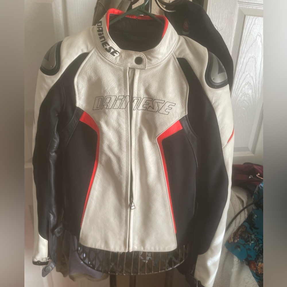 Dainese Motorcycle Racing Armored Jacket | Women’s Moto Gear | Size 42